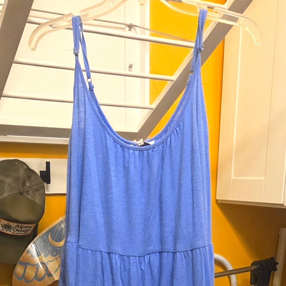 Z Supply Light Blue Sleeveless Dress